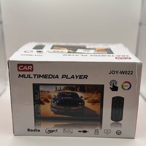 SJoyBring - 7" QLED Double Din Car Stereo